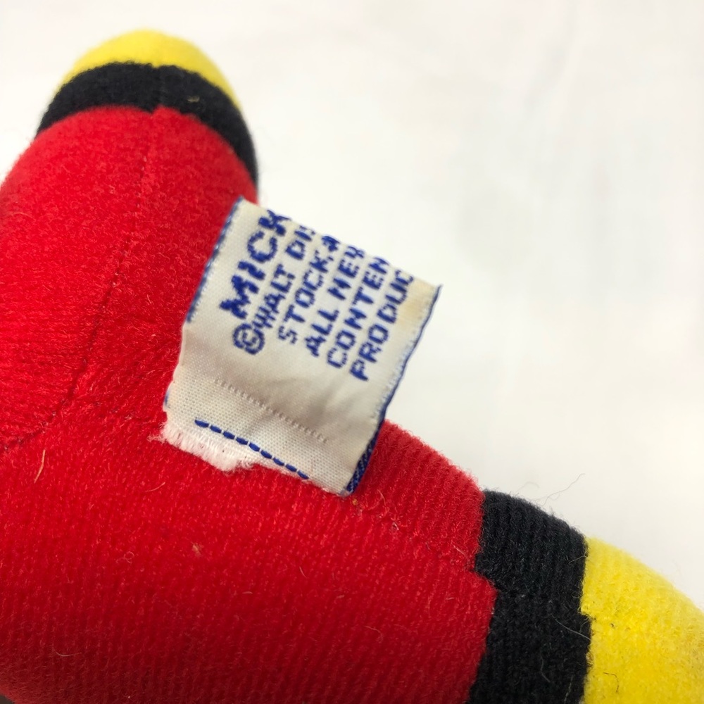 Vintage Disney Mickey Mouse 1970s Plush Toy - Picture 6 of 7